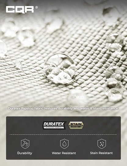 CQR Men's Tactical Pants, Water Resistant Ripstop Cargo Pants, Lightweight EDC Work Hiking Pants, Outdoor Apparel