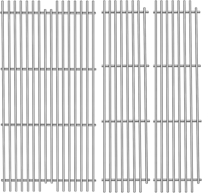 s911-1 Stainless Steel Grid grates Replacement for Viking VGBQ 30 in T, VGBQ 41 in T and VGBQ 53 in T Series VGBQ300T,VGBQ0302T, VGBQ3002RT, VGBQ4103RT Gas Grill 23-1/4"