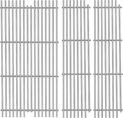 s911-1 Stainless Steel Grid grates Replacement for Viking VGBQ 30 in T, VGBQ 41 in T and VGBQ 53 in T Series VGBQ300T,VGBQ0302T, VGBQ3002RT, VGBQ4103RT Gas Grill 23-1/4"