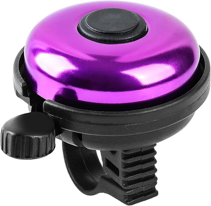 Classic Bike Bell, Aluminum Bicycle Bell, Loud Crisp Clear Sound Bicycle Bike Bell for Adults Kids