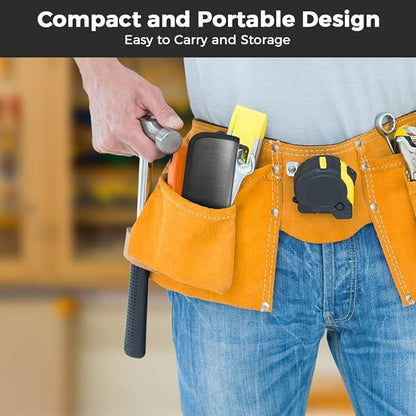 LIFEGOO 5 Pieces Mini Pliers Set – Durable Precision Tool Kit for Crafts, Jewelry & DIY, Includes Long Needle Nose, Bent Nose, Diagonal, End Cutting, Nipper (Black)