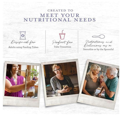 FUNCTIONAL FORMULARIES Liquid Hope Orgainc Peptide, Berry Medley, Tube Feed Formula, 23 g Protein, 7g Fiber, Meal Replacement, 12 Oz (24 Pack)