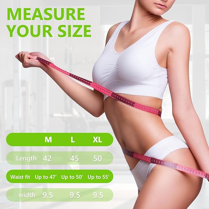 MORECOO Waist Trainer for Women/Men, Waist Sweat Band, Stomach Wrap, Belly Band Sweat Belt, Body Shaper Belt