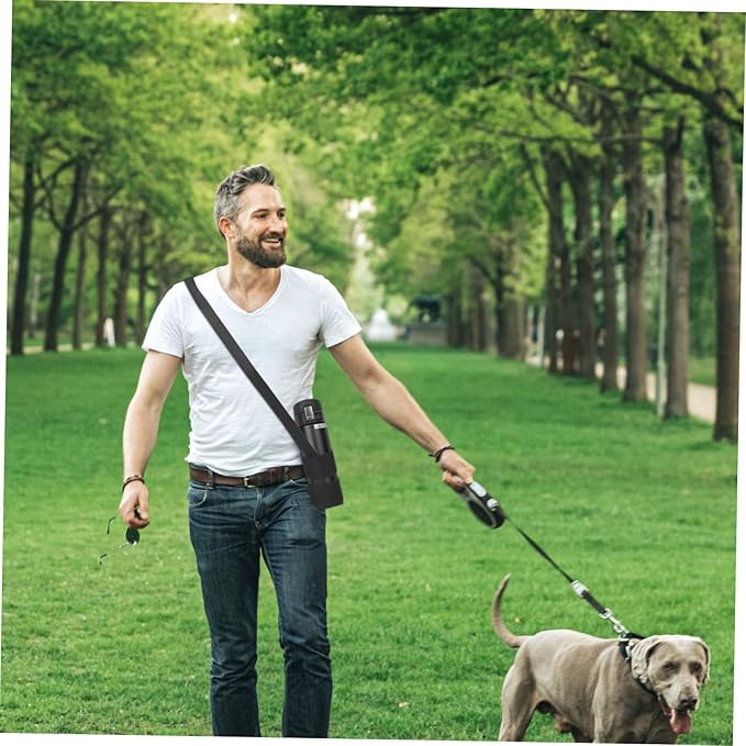 KESYOO Adjustable Water Bottle Carrier Strap with Elastic Shoulder Sling for Hiking Walking Biking Portable Protective Sleeve Compatible Bottles