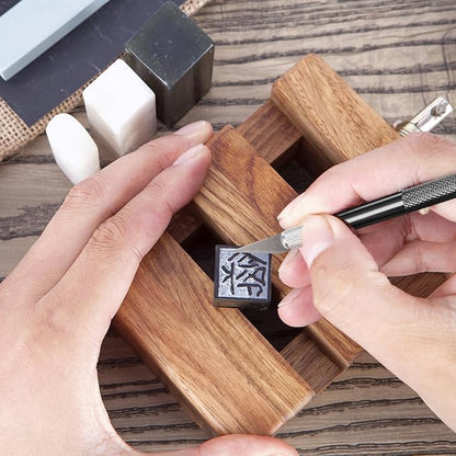 15 Pack Exacto Knife Set, Hobby Knife, Back to School Supplies Craft Knifes Kit for Art, Carving, DIY, Scrapbooking, Art, Cutting, Stencil(Black)