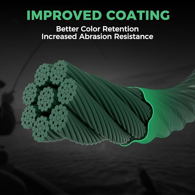 KastKing Destron Braided Fishing Line, Highly Abrasion Resistant, Improved Knot Strength, Ultra-Thin Diameter Superline, Zero Stretch & Memory, CFT “Color Fast Technology”, 75% Thinner Than Mono