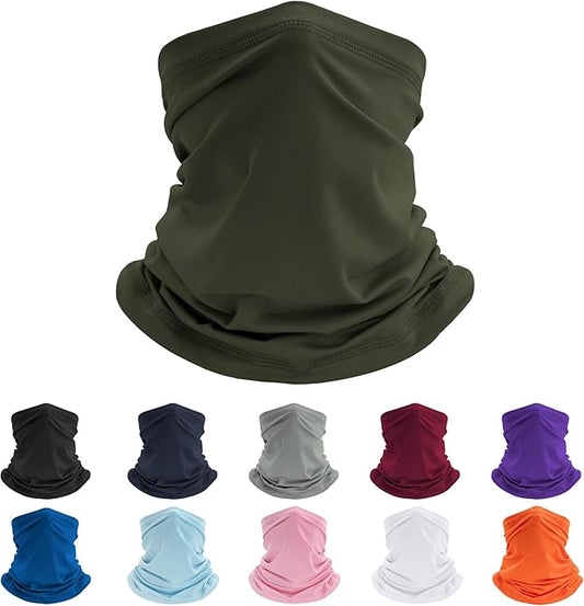 Pukavt 2 Pack 3 Hole Winter Knitted Mask, Full Face Cover Ski Mask Warm Balaclava for Skiing, Motorcycle, Snowboard