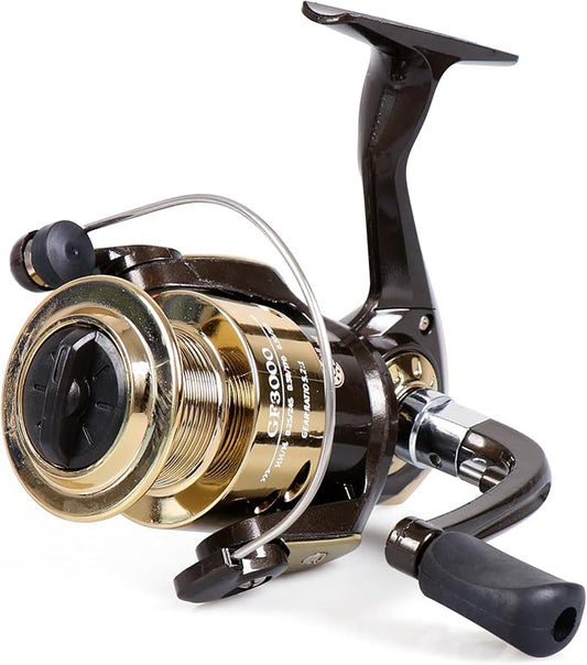 Spinning Fishing Reel for Freshwater Saltwater Fishing, Anti-Reverse with Front-Adjustable Drag