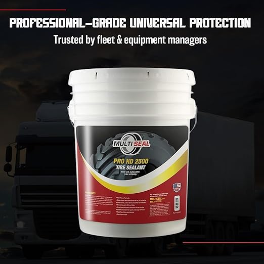 PRO HD 2500 - Our Workhorse Industrial Grade Tire Sealant Designed for Heavy Industrial and Agricultural Use, 5-Gallon Pail