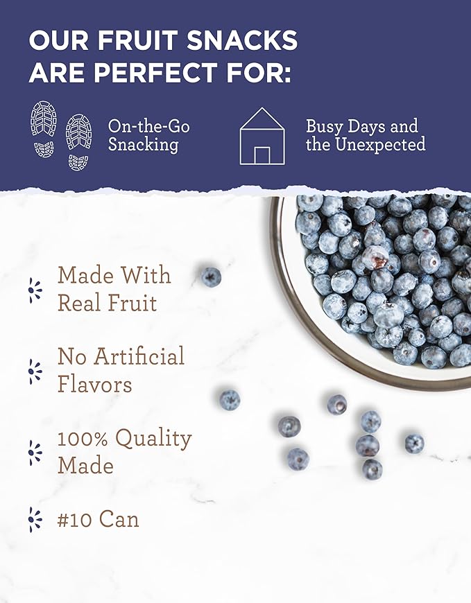 READYWISE - Simple Kitchen Freeze Dried Whole Blueberries, 28 Servings, Vegan, Gluten Free, Fruit Snacks, Emergency Supplies, Dehydrated Fruit, Blueberries