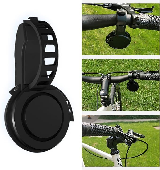 High-Volume Bike Alarm Horn Adjustable Rechargeable for Mountain Environments Easyly Install Bike Bells