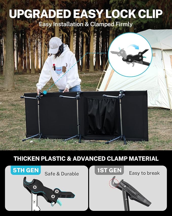 Gonex 31.5" Extra Wide Camping Cot with Leg Extenders 2 in 1 Portable Folding Cot for Adults Height Adjustable Supports 350lbs Sleeping Bed for Backpacking Travel Beach Home (Black)