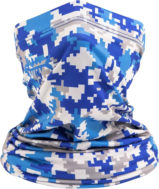 BASSDASH UPF 50+ UV Sun Protection Neck Gaiter Fishing Mask Hunting Kayaking Hiking Cycling Ski Sports