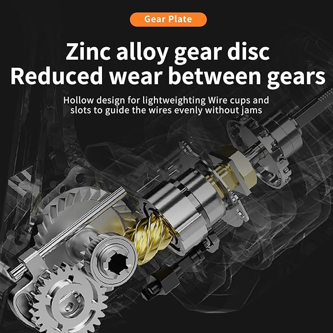 HAUT TON 8000/10000/12000 Big Game Surf Spinning Fishing Reel,20KG Drag Power. Backlash-Free Bearings,Metal Reel Seat,Zinc Alloy Gear for Saltwater Inshore and Offshore Fishing