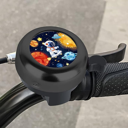 MZELQ Bicycle Bell Cute Clear Sound Adjustable Size Aluminum Bike Accessories Bell Ring for Girls Women Kids Adults