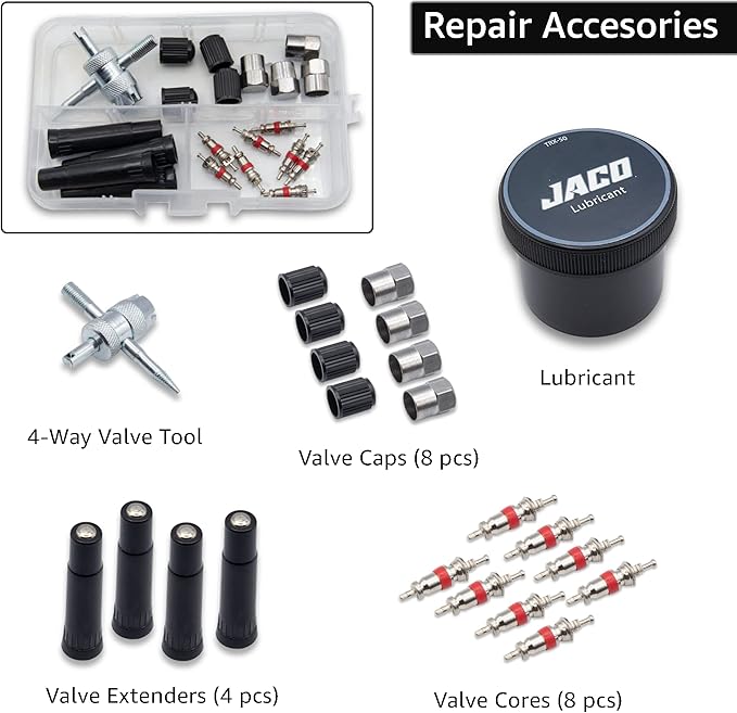 JACO TRX-50 Heavy Duty Tire Repair Kit - Universal Tire Plug Kit