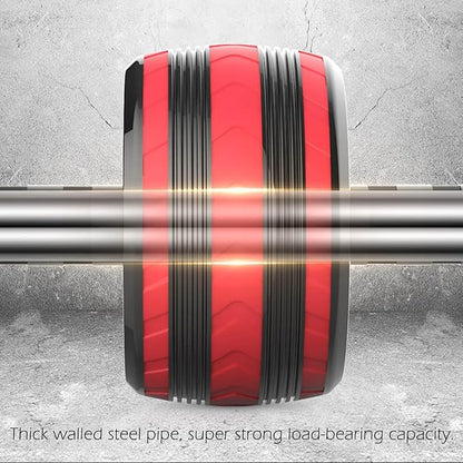 AB Wheel Roller, Exercise Abdominal Fitness Wheel, Work-out Strength-Training Roller, 11.2"W