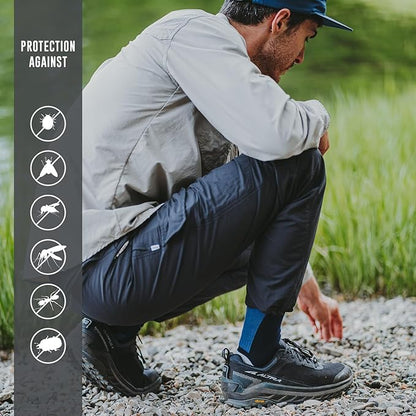 Craghoppers Adult Insect Shield Adventure Pro Sock | Insect Protection for Travel, Hiking and Outdoors