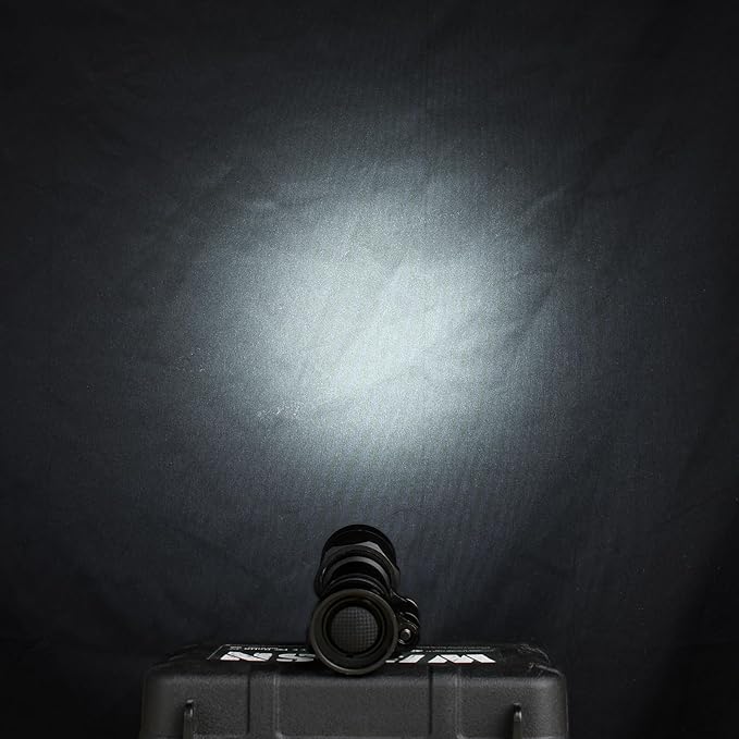 NOBUHIRO M300B 520 Lumens Tactical Flashlight, NO Logo Version with Replaceable Mounting Rotating Base for 20mm Picatinny & Mlok/Keymod Rail, with Remote Pressure & Push Button Switch