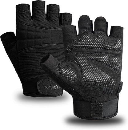 VWX Anti-Slip Gel Palm Workout Gloves for Men and Women - with Sweat-Wicking Fabric for Gym,Weight Lifting, Cycling, Weightlifting, Exercise, Climbing