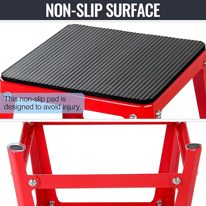 Plyometric Jump Box, 12/18/24/30 Inch Fitness Exercise Step Up Box for Home Gym, Step Exercise Platform for Workout & Strength Training