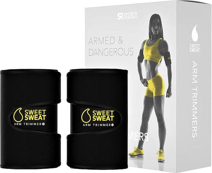 Sports Research Sweet Sweat Waist Trimmer (Core Series) - Premium Sweat Enhancing Fitness Band for Women & Men