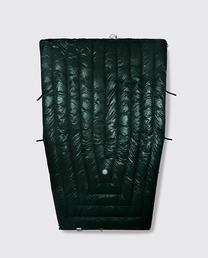 Tiny PRO Series 10D Lightweight 800FP Wearable Down Sleeping Bag Quilt for Backpacking Camping Adult Outdoor Travel Sleeping Bag