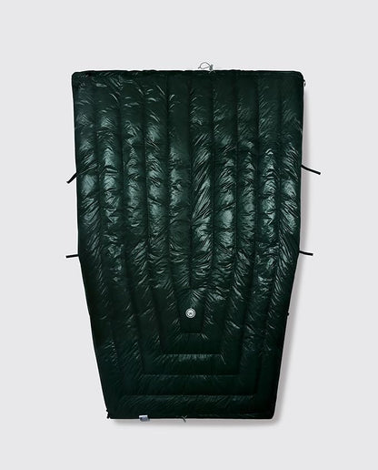 Tiny PRO Series 10D Lightweight 800FP Wearable Down Sleeping Bag Quilt for Backpacking Camping Adult Outdoor Travel Sleeping Bag