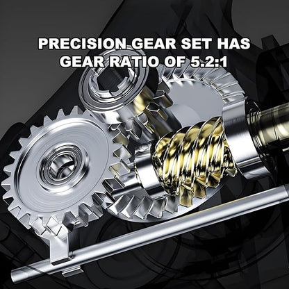 Compact Small Spinning Reels, 5.2:1 Gear Ratio, Ultra Smooth Powerful, CNC Aluminum Spool, 12+1 BB Light Weight for Ice, and Freshwater All Season Fishing