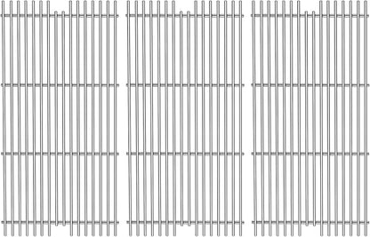 S911 Stainless Steel 3 Pack Cooking Grids Grates for Viking VGBQ 30" T, VGBQ 41" T, VGBQ 53" T Series Gas Grill 23-1/4" x 11 1/2"