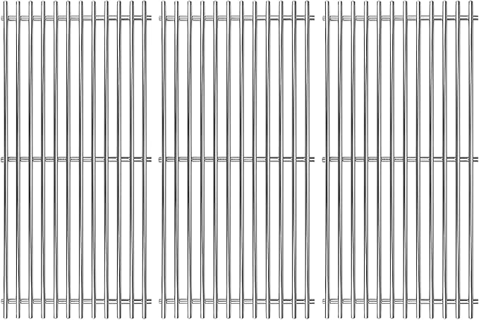 SF876C (3-Pack) 16 7/8" Stainless Steel Cooking Grid for Charbroil 463441312, 463432215 463461613 463436214 463436215 463441514 463440109 463436213 463420508
