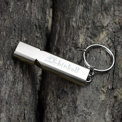 Emergency Whistles Lifeguard Safety Whistle with Lanyard and Keychain for Outdoor Camping Hiking Boating Backpacking Fishing Kayak Kids Rescue Signaling Loud Survival Whistle