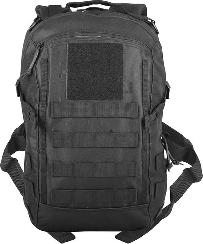 Small Tactical Backpack Military Daypack 12L Molle Bag Rucksack Army Daypack for Outdoor,Hiking,Camping,Travel (Black)