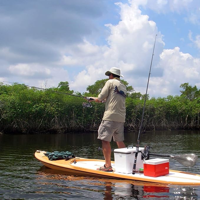 PLUSINNO Fishing Rod and Reel Combos - Carbon Fiber Telescopic Fishing Pole - Spinning Reel 12 +1 Shielded Bearings Stainless Steel BB