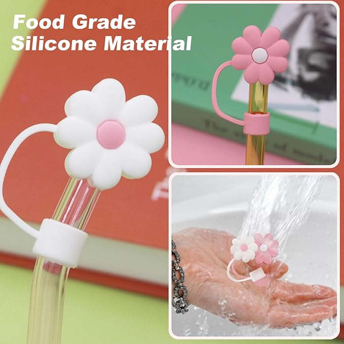 Charms for Stanley Cup，2pcs Pearl Chain for Stanley Cup Accessories Initial Letter Charms Handle with 2pcs Straw covers Stuff Decor Water Bottle Jewelry Tumbler Personalized Decorations Tag W