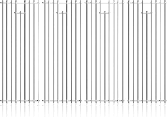 4Pack 7.5" x 19.25" Stainless Steel BBQ Grill Grates Replacement Parts for 16517 Bull BBQ Angus, Brahma, Lonstar Select, Outlaw Steer Premium, Lonestar Select 7 Burner