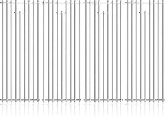 4Pack 7.5" x 19.25" Stainless Steel BBQ Grill Grates Replacement Parts for 16517 Bull BBQ Angus, Brahma, Lonstar Select, Outlaw Steer Premium, Lonestar Select 7 Burner