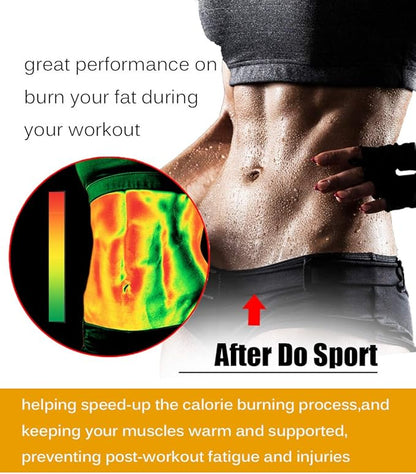 GainKee Clip and Zip Waist Trainer Corset Women Neoprene Worked Out Sweat Vest Body Shaper