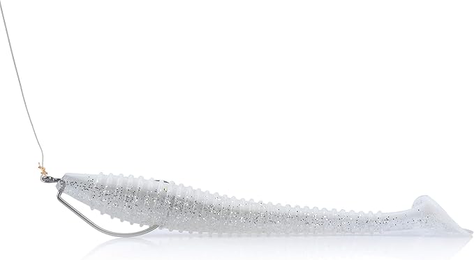 RUNCL Swimbaits Paddle 10/20/30/40PCS, 5/4/3/2 Inchs Paddle Tail, Soft Lure for Trout Crappie Bass, Durable Plastic Bait Swimmer for Saltwater/Freshwater, Fishing Lover's Gift