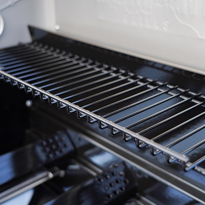 Monument Grills 3+1 Outdoor Barbecue Stainless Steel Propane Gas Grill, 3 Burners & 1 Side Burner 48,000 BTU Patio Garden Grill with Knob Controls, Mesa305