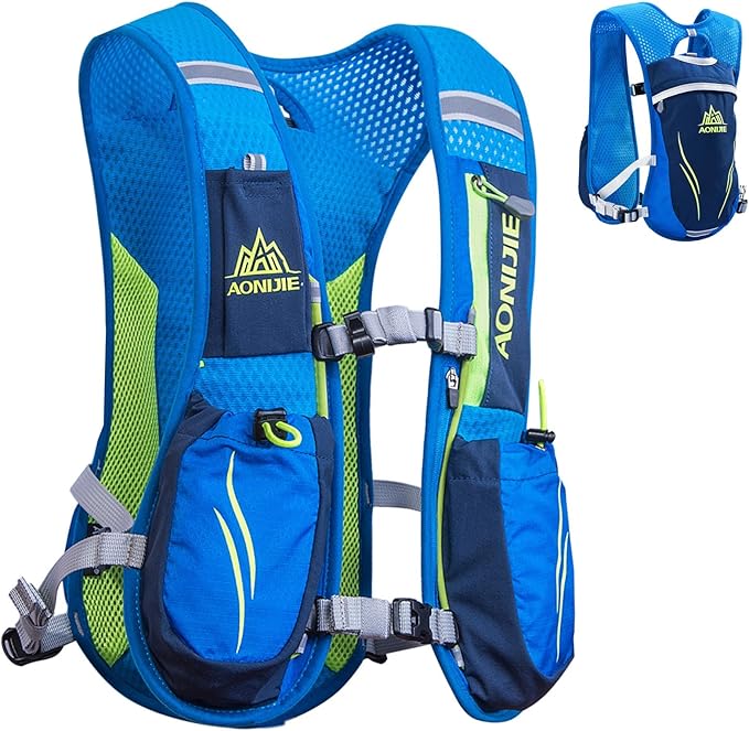 Azarxis Hydration Running Vest Backpack Pack 5L 5.5L for Women and Men Jogging Trail Race Marathon Cycling Hiking