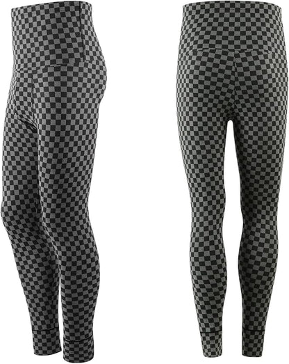 Ouruikia Men's Thermal Underwear Bottoms High Waist Thermal Pants Keep Warm Long Johns Pants