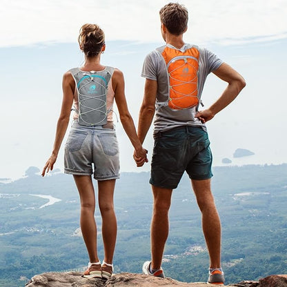 Small Lightweight Hydration Backpack with 2L Water Bladder for Race, Lightweight Running Water Vest for Hiking