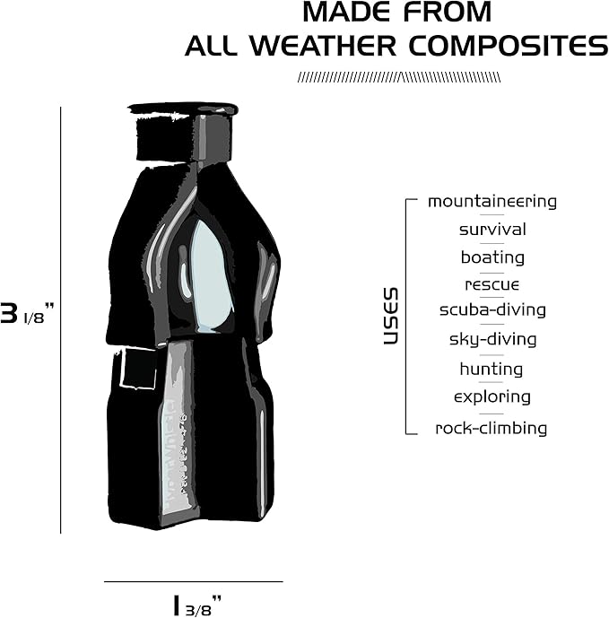 The Original Worlds Loudest Whistle up to 142db Loud, Very Long Range, for Referee, Coaches, Instructors, Sports, Teachers, Life Guard, Self Defense, Survival, Emergency uses