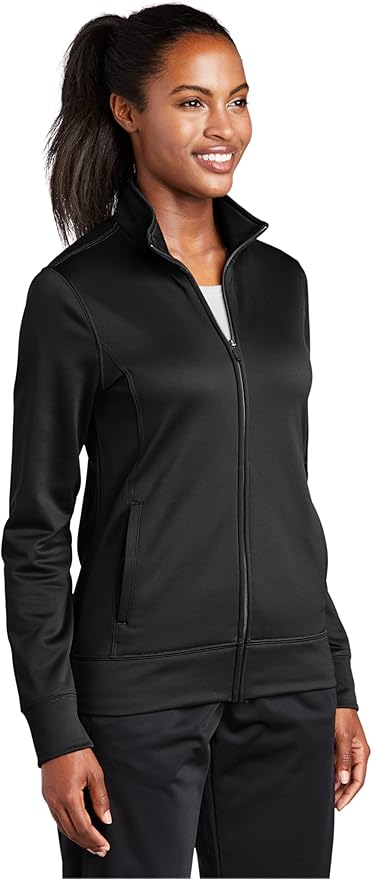 Sport-Tek® Ladies Sport-Wick® Fleece Full-Zip Jacket. LST241