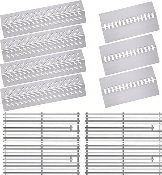 16GA Grill Heat Plates 9MM 16517 Grill Grates for 16631 16520 Bull Grill Replacement Parts, BBQ Bull Angus 4 Burner 47628 47629, Bull Outlaw 26038 26039, Steer Premium 69008, Lonestar 87049