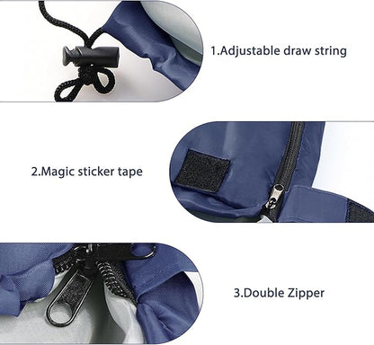 Camping Sleeping Bag 3 Seasons Warm & Cool Weather, Lightweight, Waterproof, Portable Backpacking for Adults & Kids - Camping Essentials Gear Accessories Hiking Travel