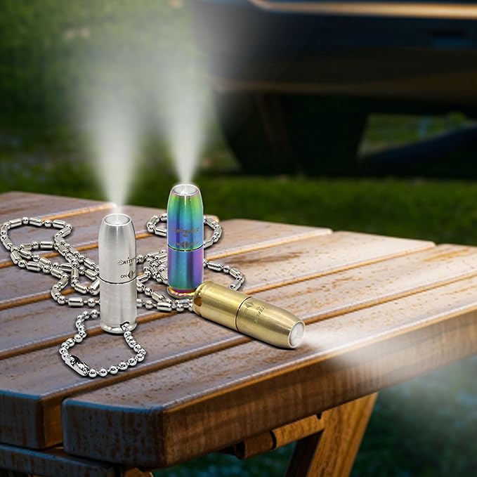 Super Tiny Mini Small Keychain Flashlight,Smallest Bright Long Lifetime Key Ring Light Torch for EDC Emergency Dog Walking Sleeping Reading Gift for Student Kids or Parents(e1 Stainless Steel)