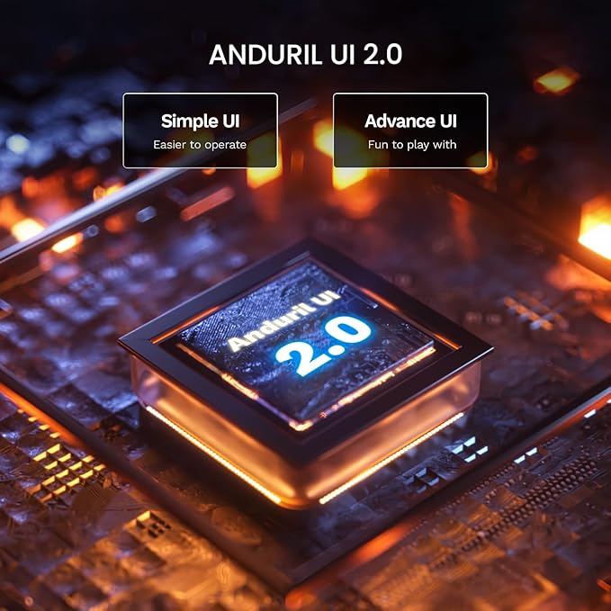 sofirn Q8 Plus Super Bright Flashlight max 16000 Lumens, Rechargeable Powerful Flashlight with High Powered 6* LED, Anduril 2 UI, Ultra-Long Runtime for Camping, Searching, Survival, Emergency