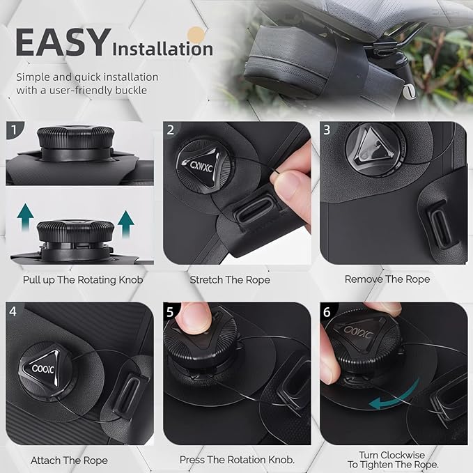 Bike Seat Bag, Bicycle Saddle Bag,Bicycle Strap-On Saddle Bag, Cycling Bag, Waterproof Bike Bag for all our essentials, bike bags for Mountain Road Bikes